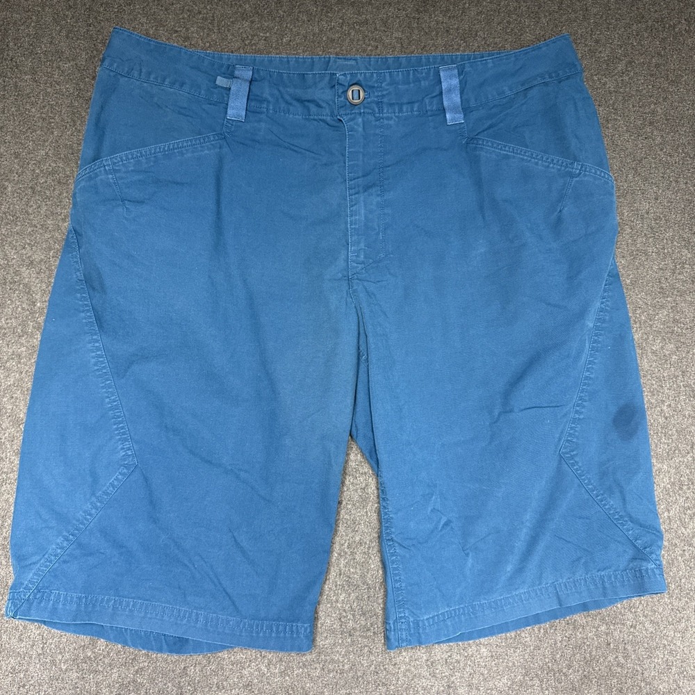 Patagonia Men's 40 Venga Rock Shorts Organic Cotton Blue Summer Hiking